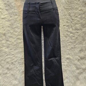 Guess Jeans Women's Black Low Rise Boot Cut Pants Size: 24